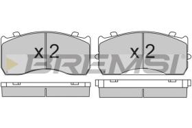 Bremsi BP7321 - PASTTILLA DE  FRENO | BRAKE PADS