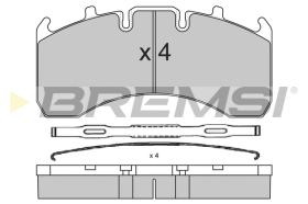 Bremsi BP7323 - PASTIGLIE FRENO | BRAKE PADS
