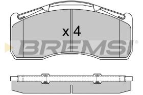 Bremsi BP7332 - PASTTILLA DE  FRENO | BRAKE PADS