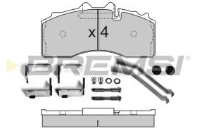 Bremsi BP7334 - PASTILLA DE FRENO | BRAKE PADS