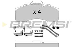 Bremsi BP7335 - PASTILLA DE FRENO | BRAKE PADS