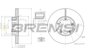 Bremsi CD5261V - DISCO DE FRENO | BRAKE DISCS
