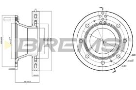 Bremsi CD5308V - DISCO DE FRENO | BRAKE DISCS