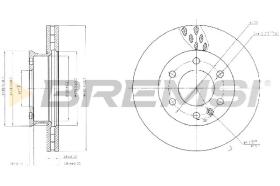 Bremsi CD5310V - DISCHI FRENO | BRAKE DISCS