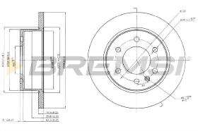 Bremsi CD5311S - DISCO DE FRENO | BRAKE DISCS