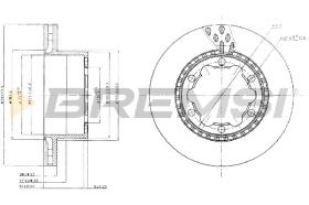 Bremsi CD5312V - DISCO DE FRENO | BRAKE DISCS