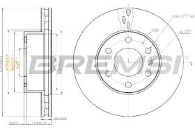 Bremsi CD5314V - DISCO DE FRENO | BRAKE DISCS
