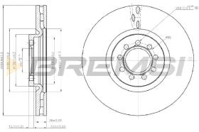 Bremsi CD5317V - DISCO DE FRENO | BRAKE DISCS
