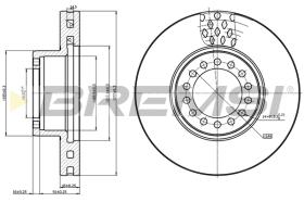 Bremsi CD5319V - DISCO DE FRENO | BRAKE DISCS