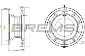 Bremsi CD5336V - DISCO DE FRENO | BRAKE DISCS