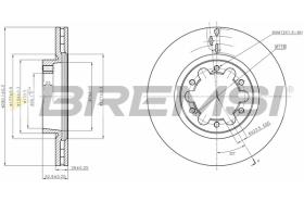 Bremsi CD5339V - DISCO DE FRENO | BRAKE DISCS