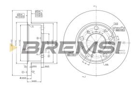 Bremsi CD6063S - DISCO DE FRENO | BRAKE DISCS