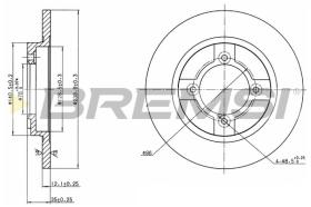 Bremsi CD6064S - DISCO DE FRENO | BRAKE DISCS
