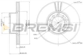 Bremsi CD6142V - DISCO DE FRENO | BRAKE DISCS