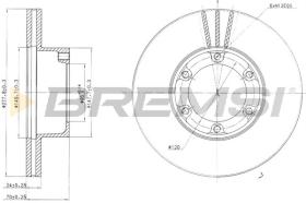 Bremsi CD6172V - DISCO DE FRENO | BRAKE DISCS