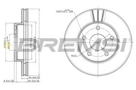 Bremsi CD6180V - DISCO DE FRENO | BRAKE DISCS
