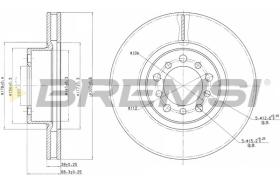 Bremsi CD6185V - DISCO DE FRENO | BRAKE DISCS