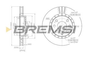 Bremsi CD6206V - DISCO DE FRENO | BRAKE DISCS