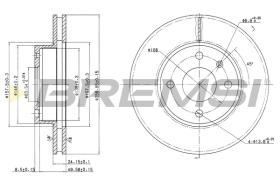 Bremsi CD6209V - DISCO DE FRENO | BRAKE DISCS
