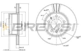 Bremsi CD6211V - DISCO DE FRENO | BRAKE DISCS