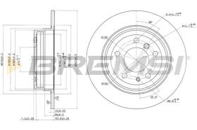 Bremsi CD6221S - DISCO DE FRENO | BRAKE DISCS