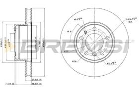 Bremsi CD6222V - DISCO DE FRENO | BRAKE DISCS