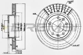 Bremsi CD6228V - DISCO DE FRENO | BRAKE DISCS