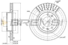 Bremsi CD6228V - DISCHI FRENO | BRAKE DISCS