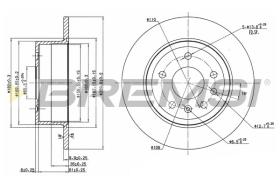 Bremsi CD6239S - DISCO DE FRENO | BRAKE DISCS