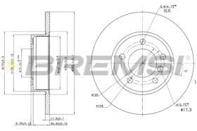 Bremsi CD6248S - DISCO DE FRENO | BRAKE DISCS
