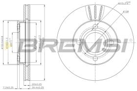 Bremsi CD6256V - DISCO DE FRENO | BRAKE DISCS