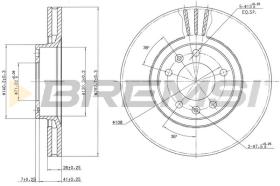 Bremsi CD6264V - DISCO DE FRENO | BRAKE DISCS