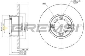 Bremsi CD6278S - DISCO DE FRENO | BRAKE DISCS