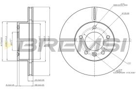 Bremsi CD6295V - DISCO DE FRENO | BRAKE DISCS