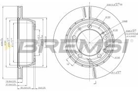 Bremsi CD6314V - DISCO DE FRENO | BRAKE DISCS
