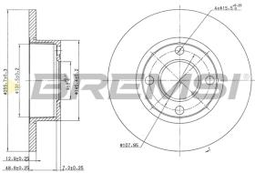 Bremsi CD6318S - DISCO DE FRENO | BRAKE DISCS