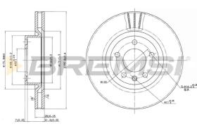 Bremsi CD6330V - DISCO DE FRENO | BRAKE DISCS