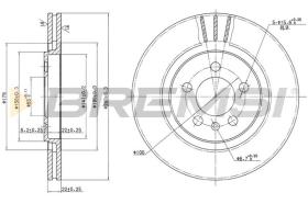 Bremsi CD6332V - DISCO DE FRENO | BRAKE DISCS