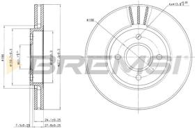 Bremsi CD6337V - DISCO DE FRENO | BRAKE DISCS