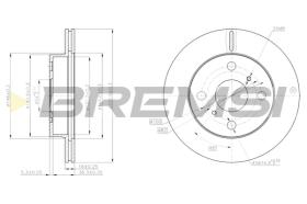 Bremsi CD6350V - DISCO DE FRENO | BRAKE DISCS