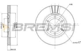 Bremsi CD6357V - DISCO DE FRENO | BRAKE DISCS