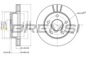 Bremsi CD6370V - DISCO DE FRENO | BRAKE DISCS