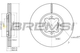 Bremsi CD6410V - DISCO DE FRENO | BRAKE DISCS