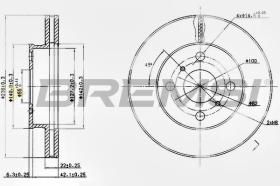 Bremsi CD6413V - DISCO DE FRENO | BRAKE DISCS