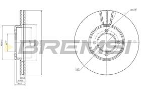 Bremsi CD6414V - DISCO DE FRENO | BRAKE DISCS