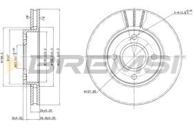 Bremsi CD6423V - DISCO DE FRENO | BRAKE DISCS