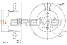 Bremsi CD6427V - DISCO DE FRENO | BRAKE DISCS