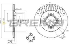 Bremsi CD6430V - DISCO DE FRENO | BRAKE DISCS