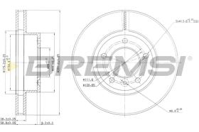 Bremsi CD6440V - DISCO DE FRENO | BRAKE DISCS