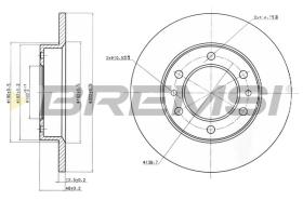 Bremsi CD6444S - DISCO DE FRENO | BRAKE DISCS